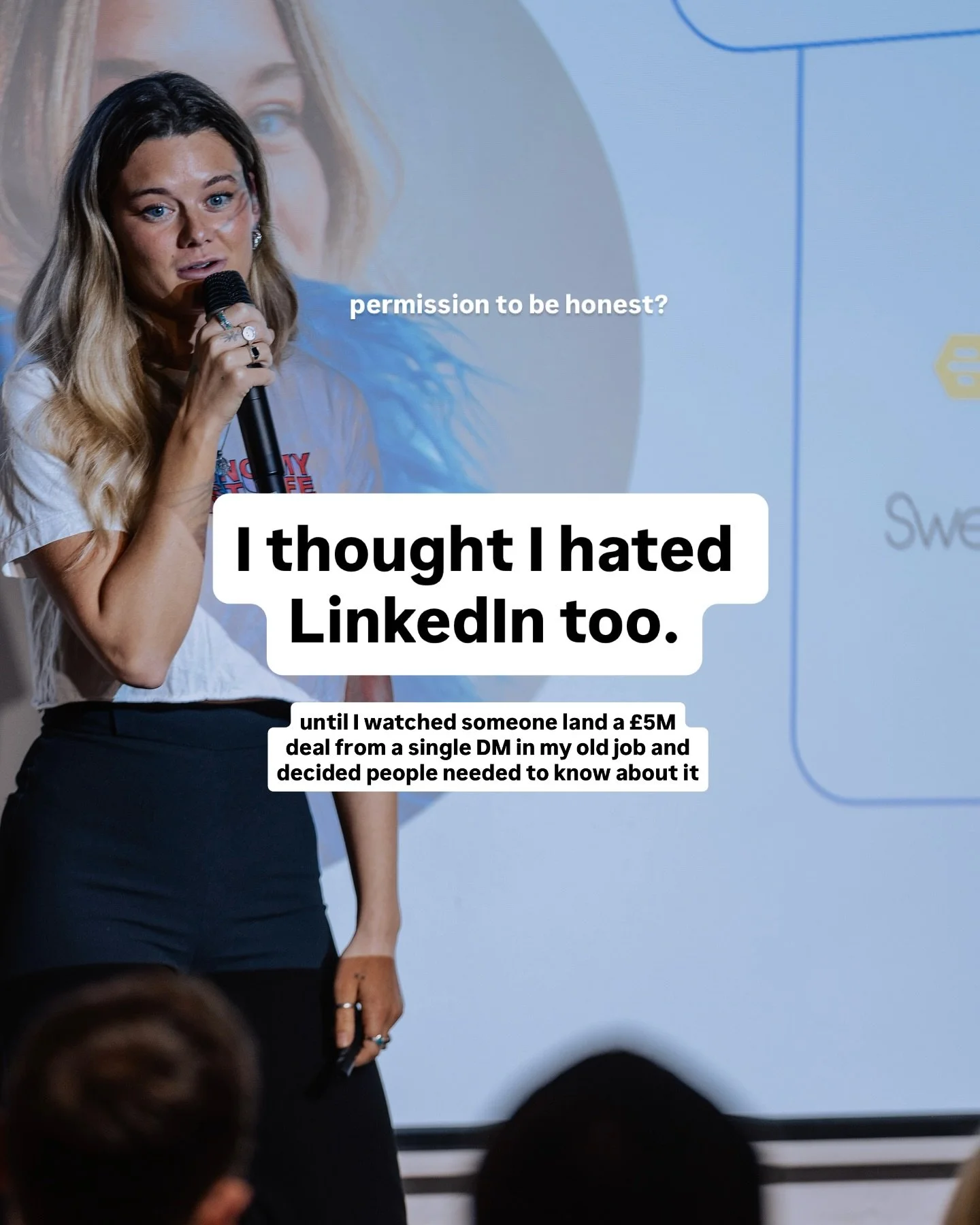 my first mistake was thinking that LinkedIn wasn&rsquo;t for the creative girls, or people with a sense of humour