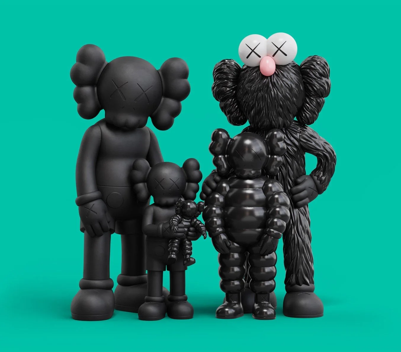 KAWS Family SF Moma