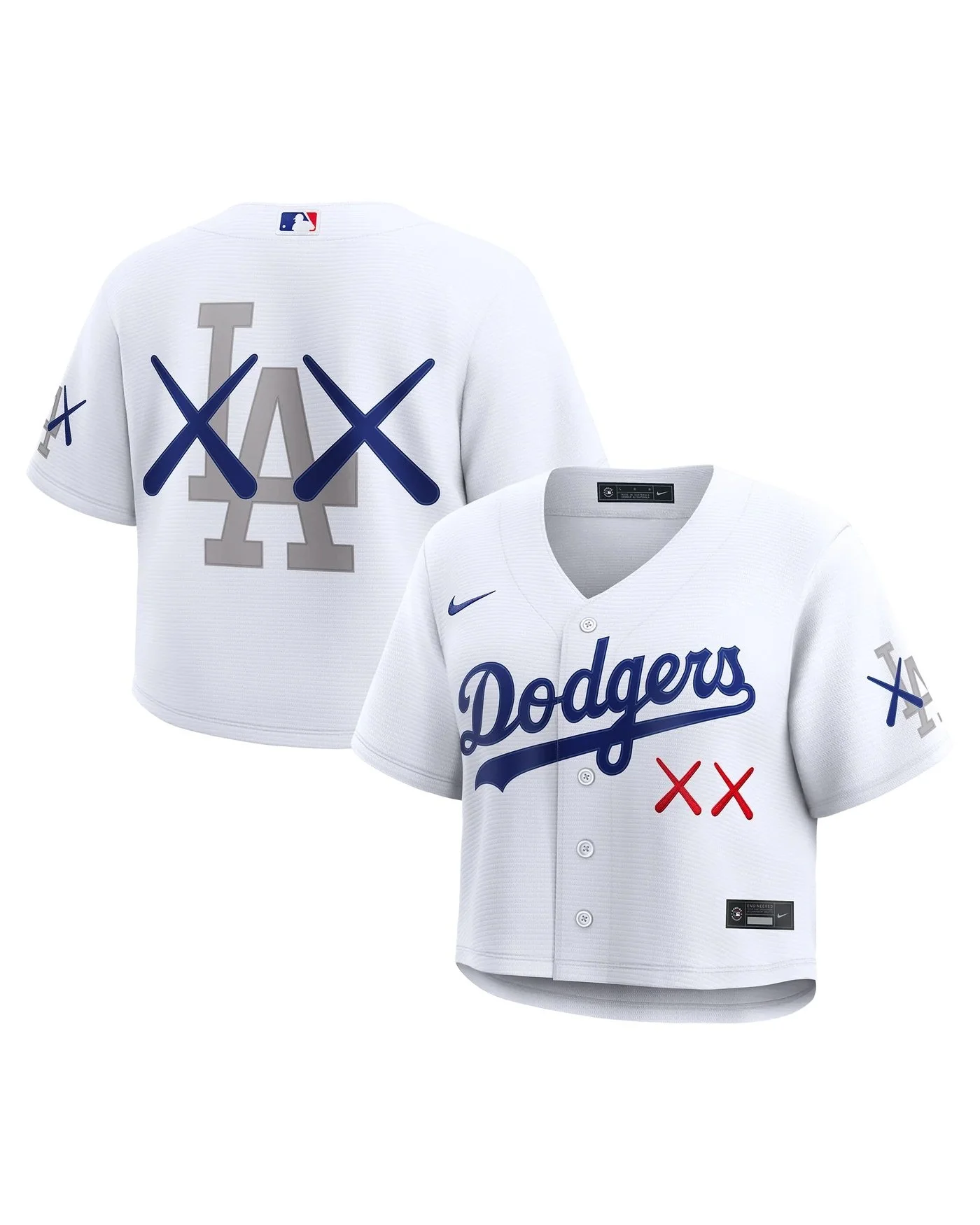 Dodgers KAWS Cropped Jersey