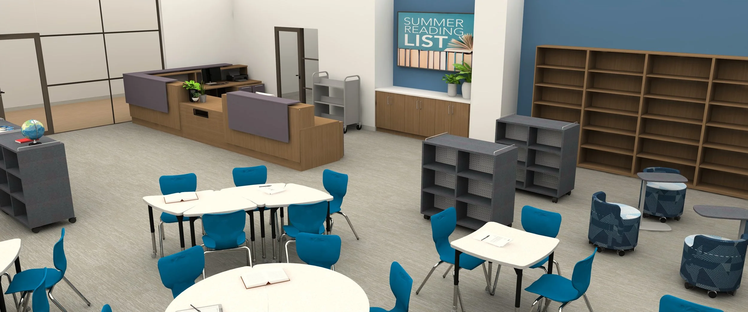 Long Beach Elementary Library