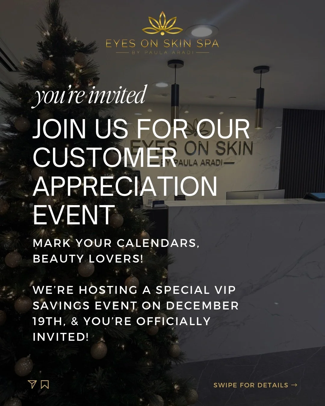 Customer Event campaign graphic
