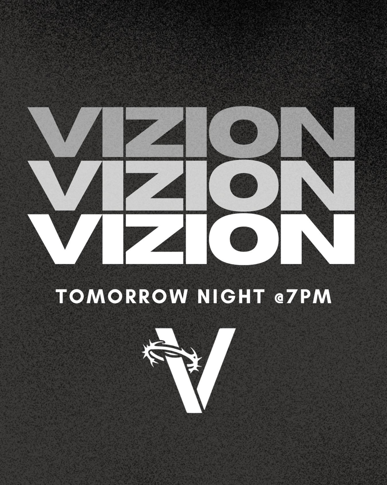 VIZION TOMORROW!

Shon Brown is bringing the word. Doors open at 6:45 and session starts at 7:00. Cannot WAIT to see you there! Bring a friend!
