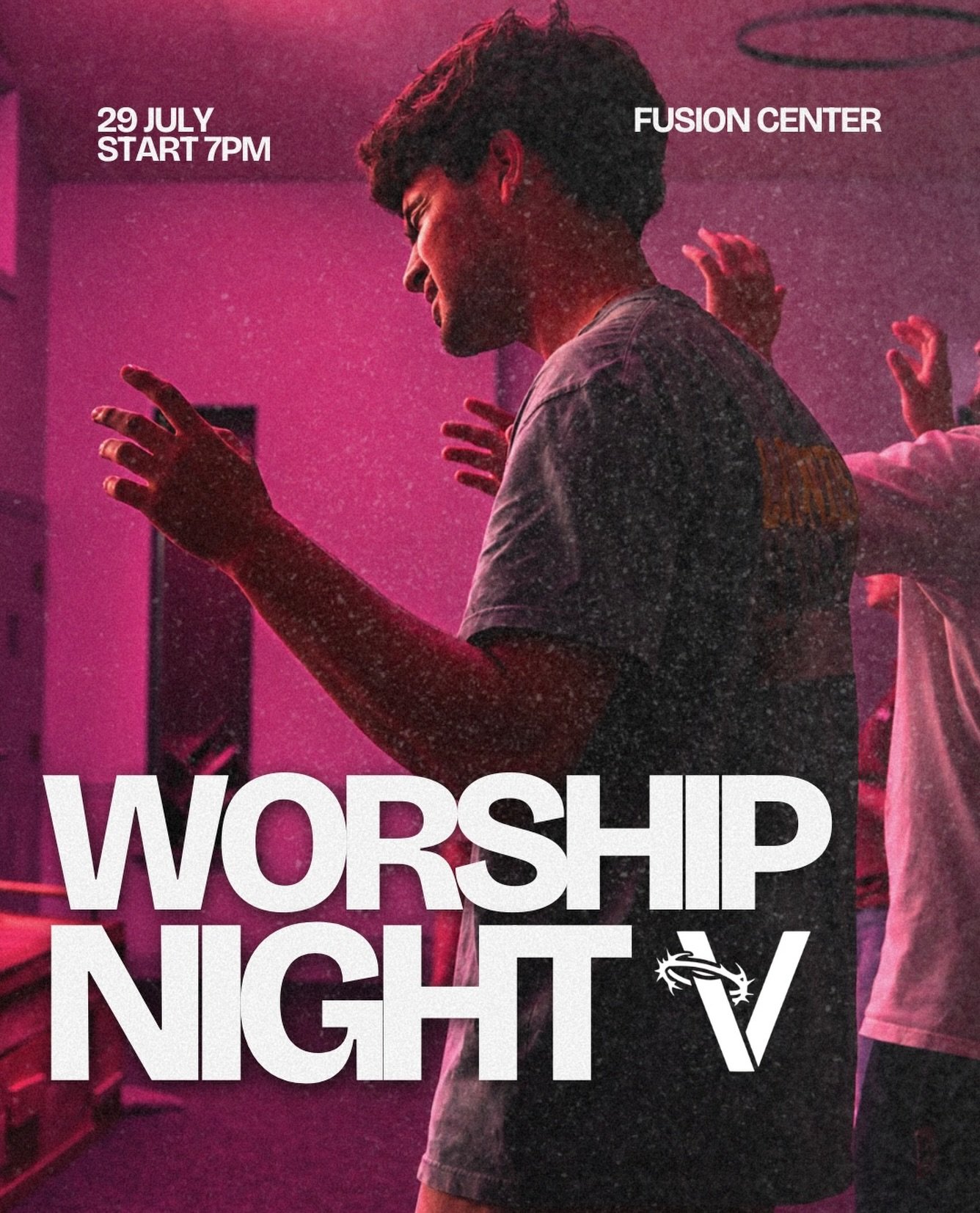 LAST WORSHIP NIGHT OF THE SUMMER! 

Shirt giveaways, powerful testimonies, and a night of incredible worship! Doors open at 6:45 PM. We can&rsquo;t wait to see you tonight!