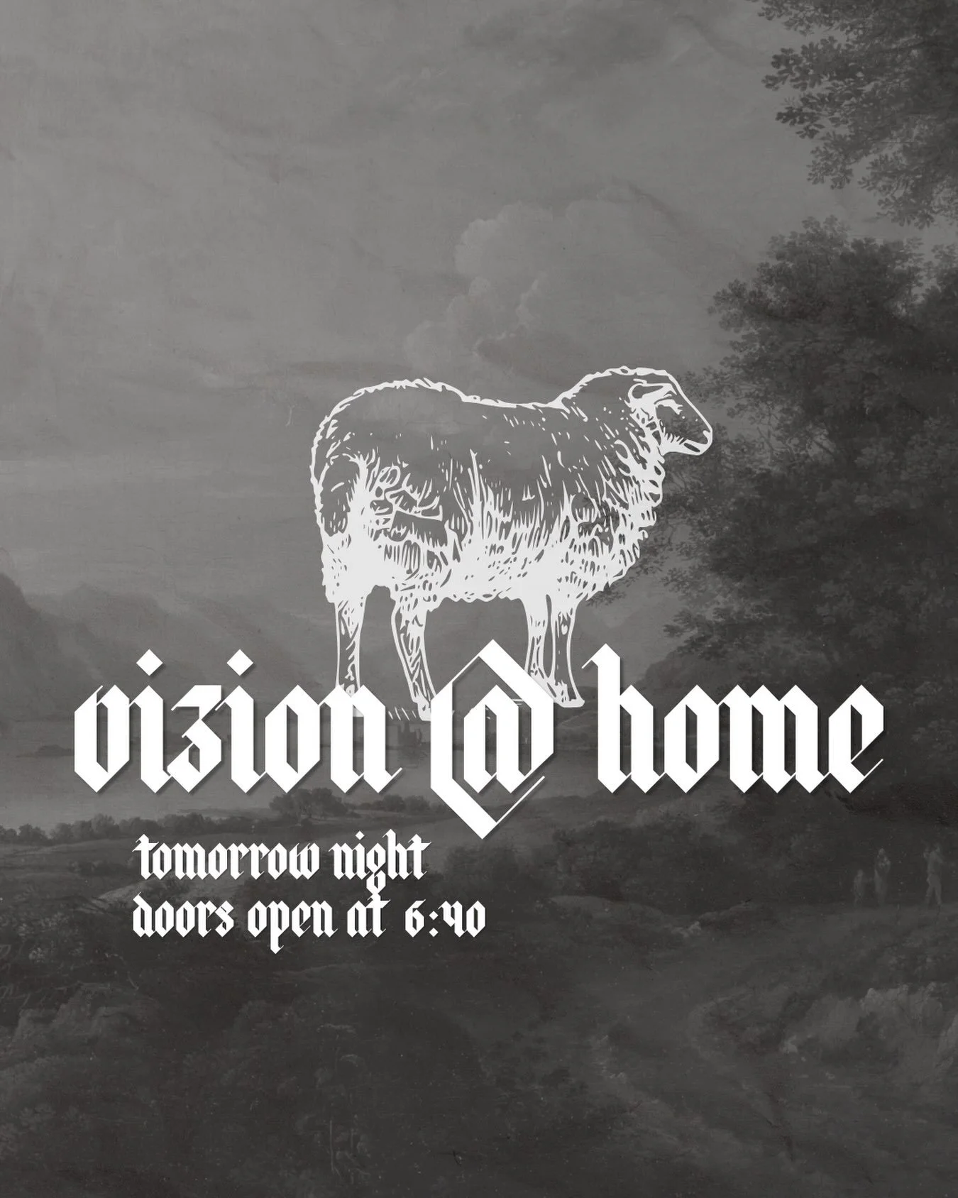Tomorrow night&mdash;join us for our new mini-series, &ldquo;The Lord is my Shepherd.&rdquo; 

See you there&mdash;bring your friends too!