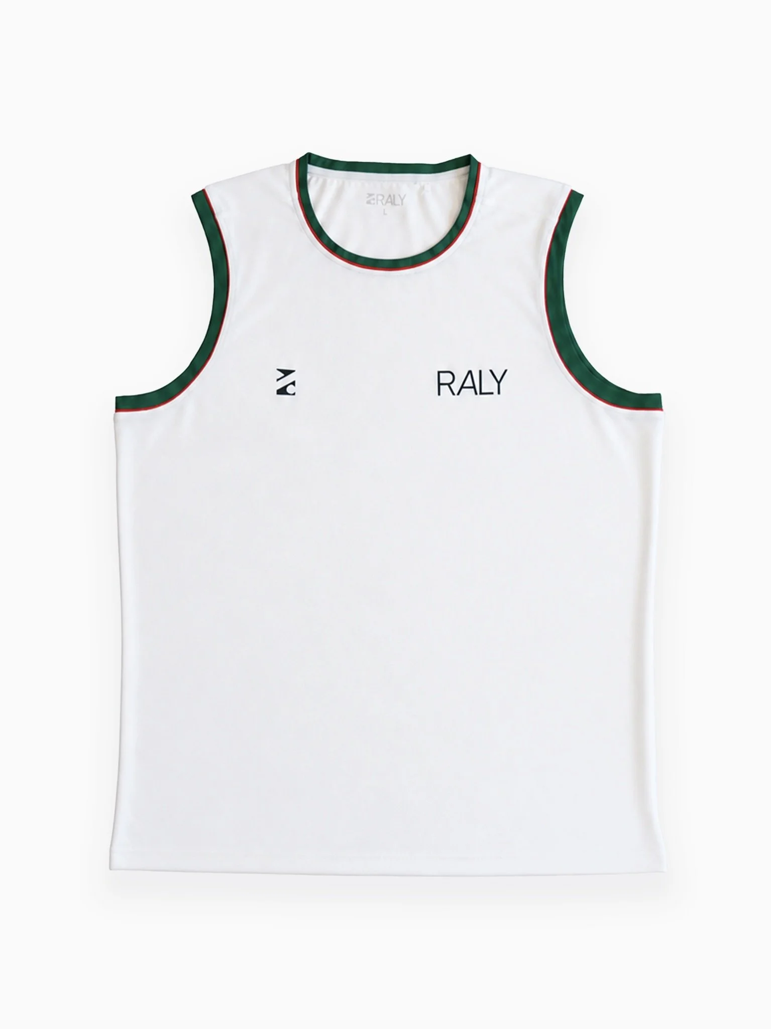 MEN’S RALY TANK (WHITE)