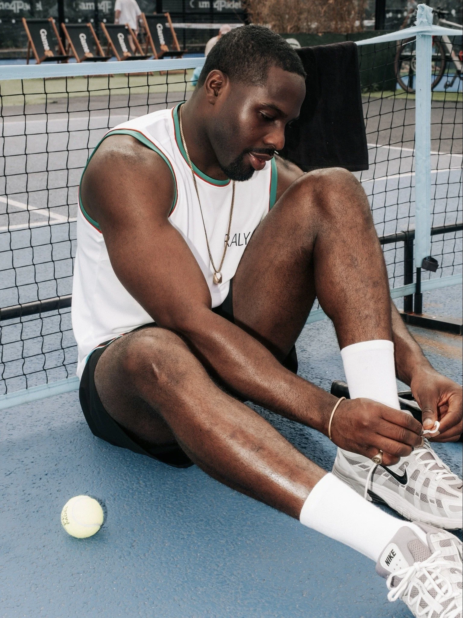 MEN’S RALY TANK (WHITE)