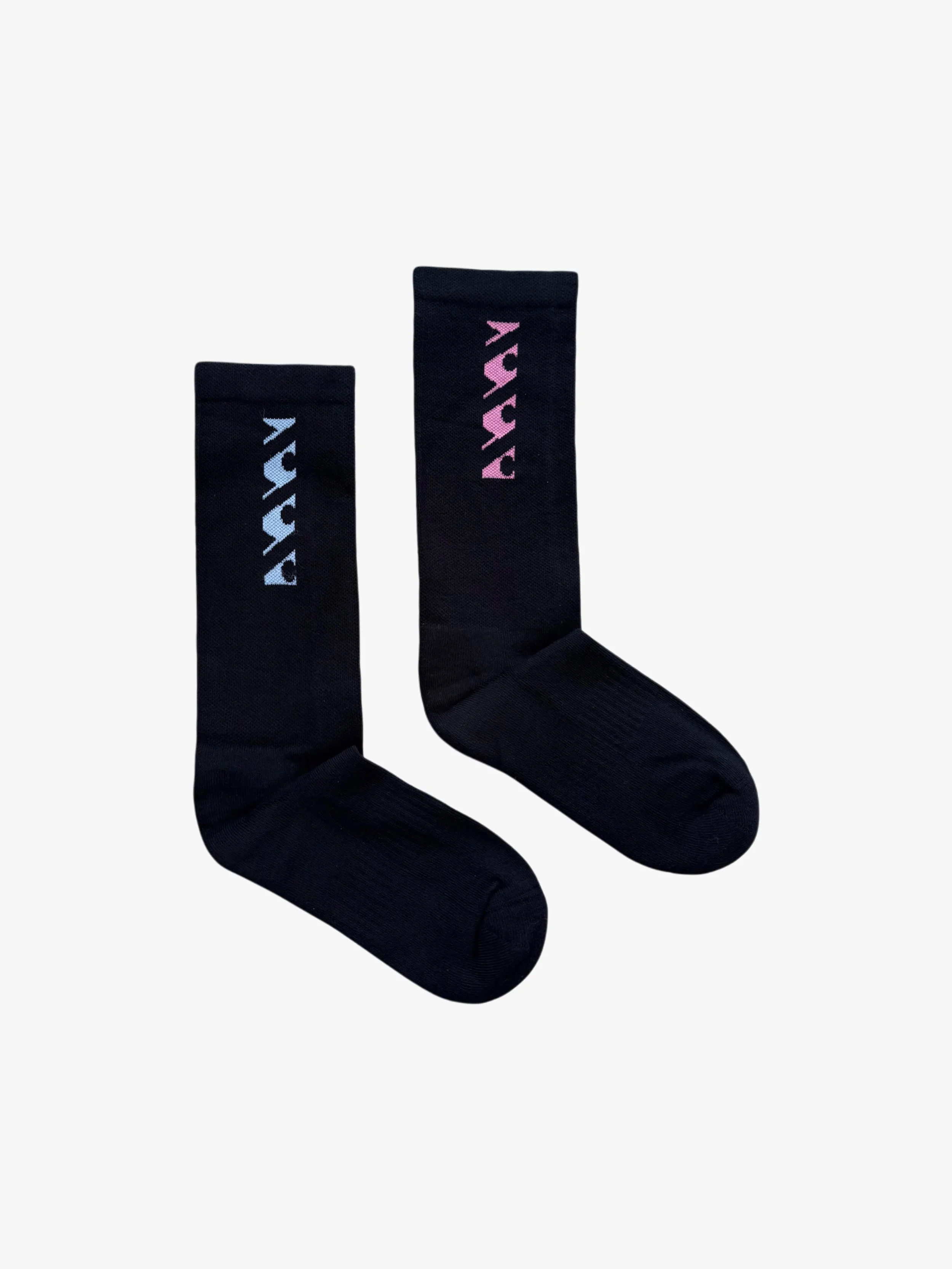 INFINITY SOCKS BLACK (2 PACK)