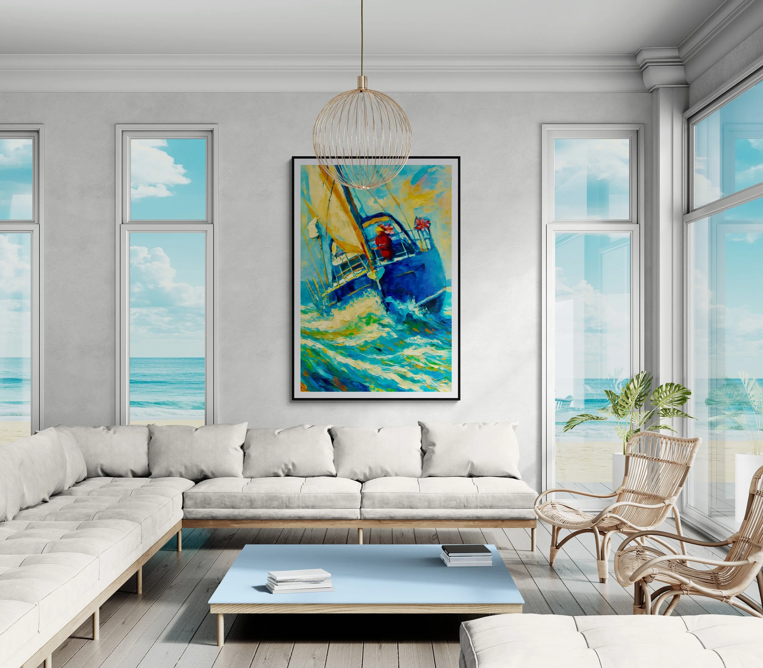 SAILING INTO THE LIGHT