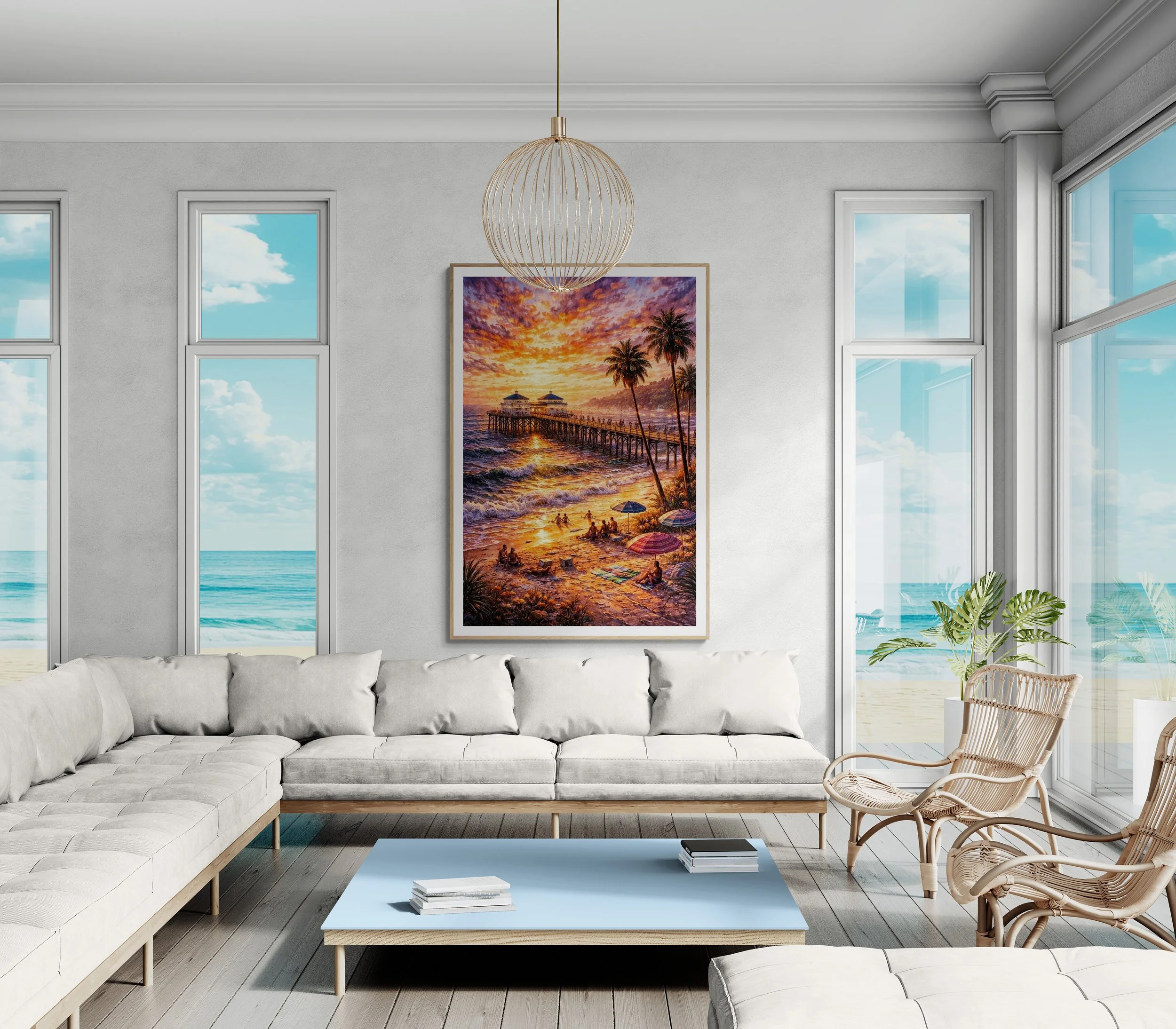 GOLDEN HOUR AT MALIBU PIER