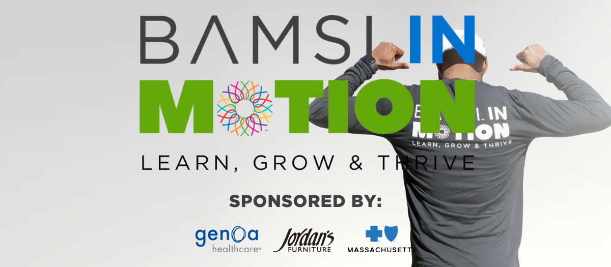 Campaign banner assets created for BAMSI in Motion across website placements, newsletters, and digital communications.