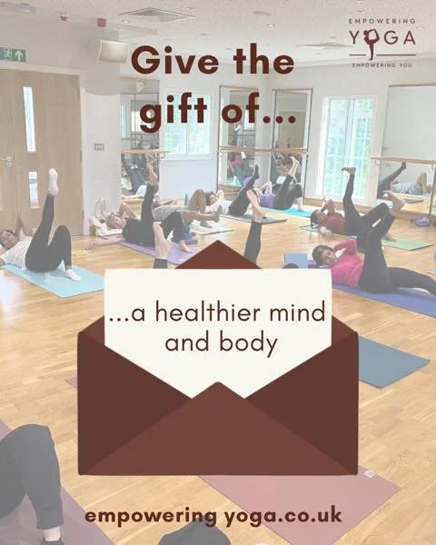 My Empowering Yoga class packs make the perfect gift &mdash; for you or someone you love!

Choose from 5 or 10 classes and mix &amp; match the classes that feel right for your body and your flow.

Whether you&rsquo;re treating yourself or surprising 