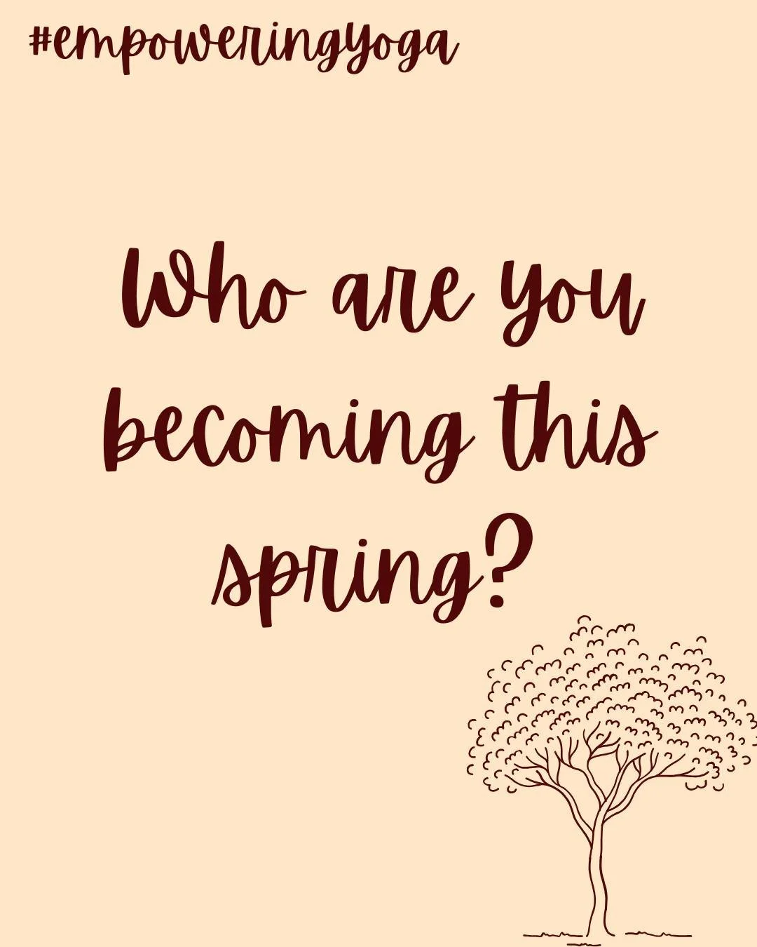 March feels like a doorway. Not into a new body. Not into a new life. But into a new version of you.

The version that:
🌟Stops shrinking.
🌟Speaks clearly.
🌟Trusts themself.
🌟Shows up consistently.

Yoga isn&rsquo;t about touching your toes. It&rs
