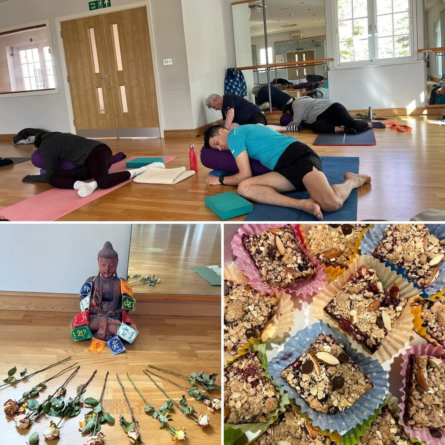 Hey everyone, hope you&rsquo;ve all enjoyed your Sunday.  I just returned from hosting our restorative yoga and Soundbath mini retreat afternoon with @monikagago. It had a beautifully serene energy throughout. 

With teachings guiding us through the 