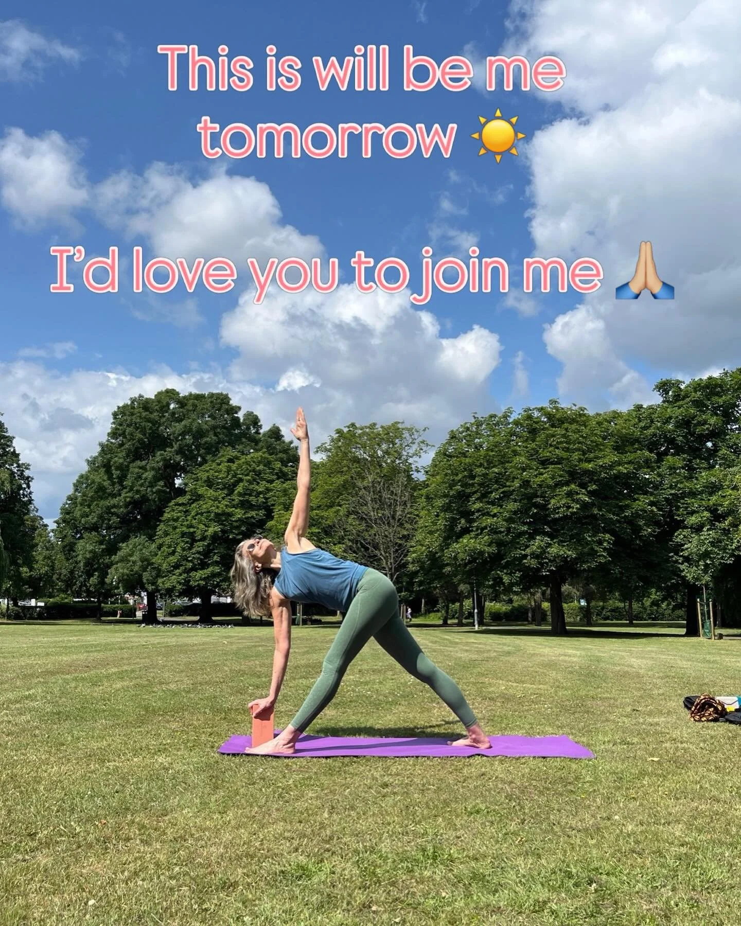 Outdoor yoga is calling!!!! We&rsquo;ll be in West Harrow Park @friendsofwestharrowpark Sunday at 10am-11am. Can&rsquo;t wait to practice here again&hellip;&hellip; the wait will be worth it!!! 

Our yoga flow is suitable for all, beginners and seaso