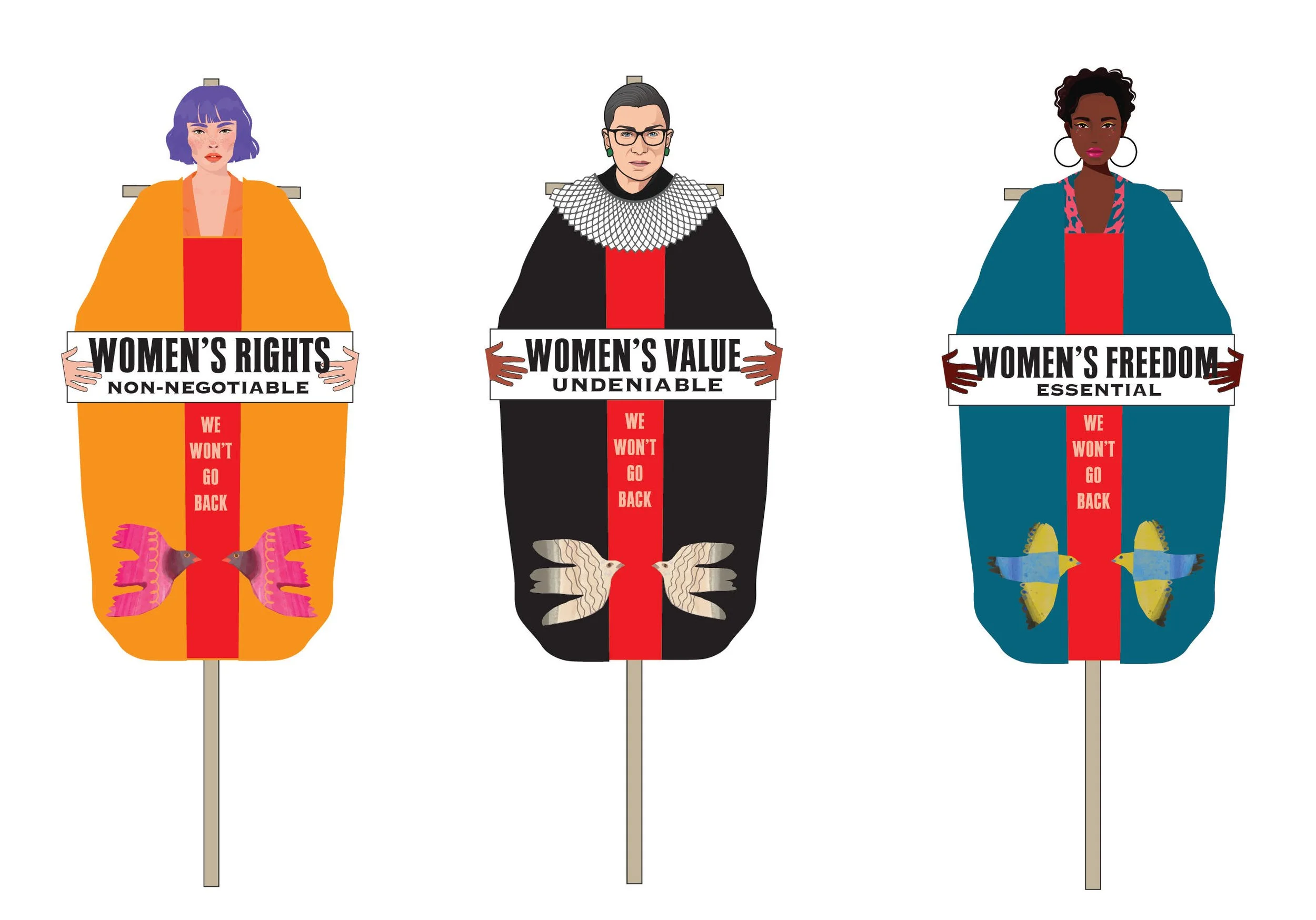 Volunteer - Banners and Birds