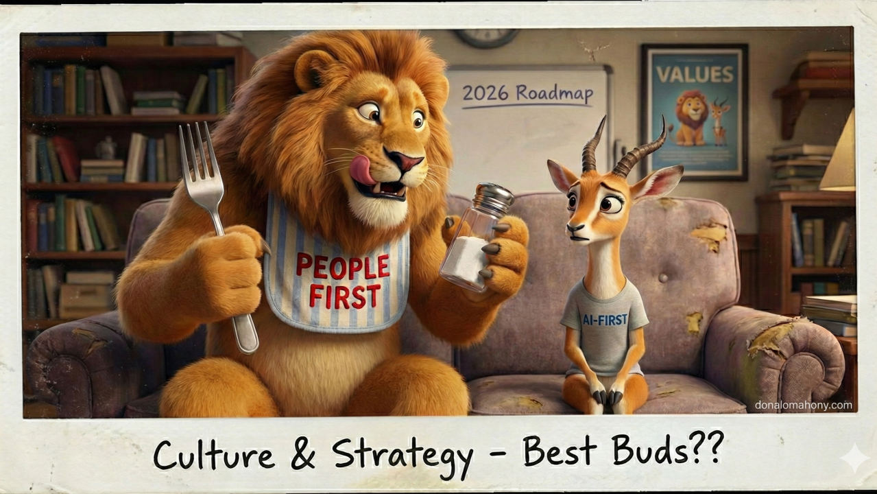 Culture Does Eat Strategy for Breakfast, Do We Have The Appetite?