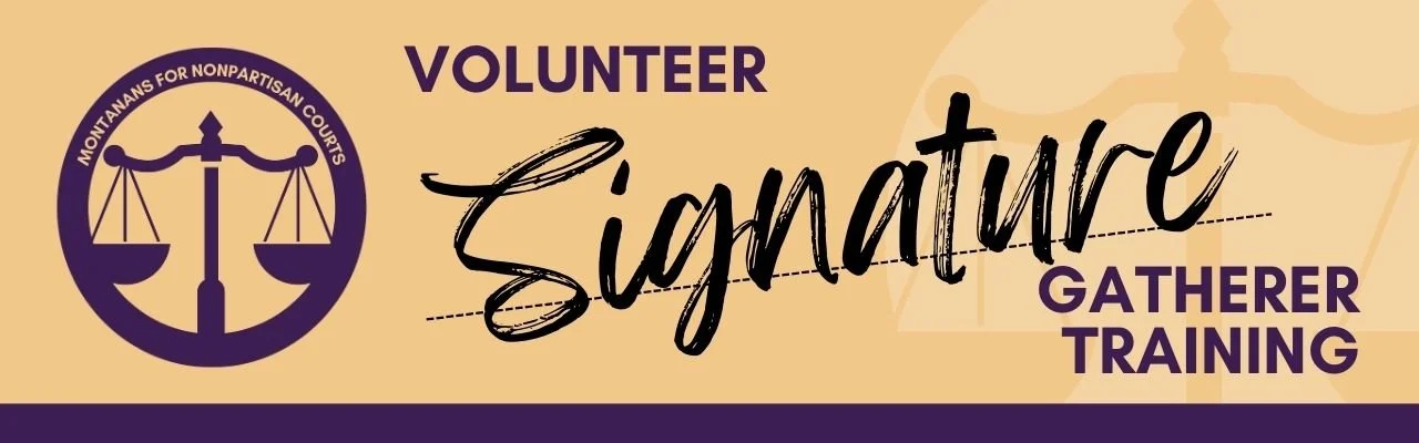 Volunteer Signature Gatherer Training 