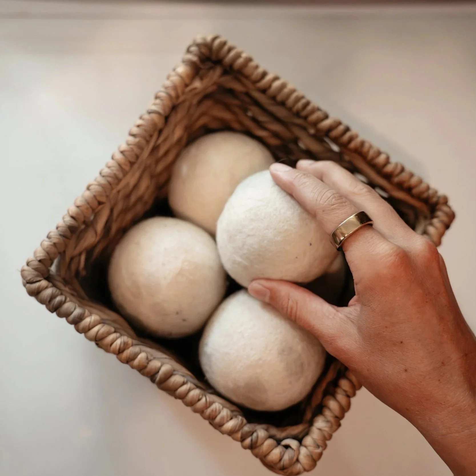 Wool Dryer Balls // Bamboo Switch // 10% off: AliHanson