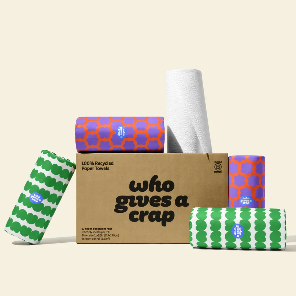 Recycled Paper Towels // Who Gives A Crap