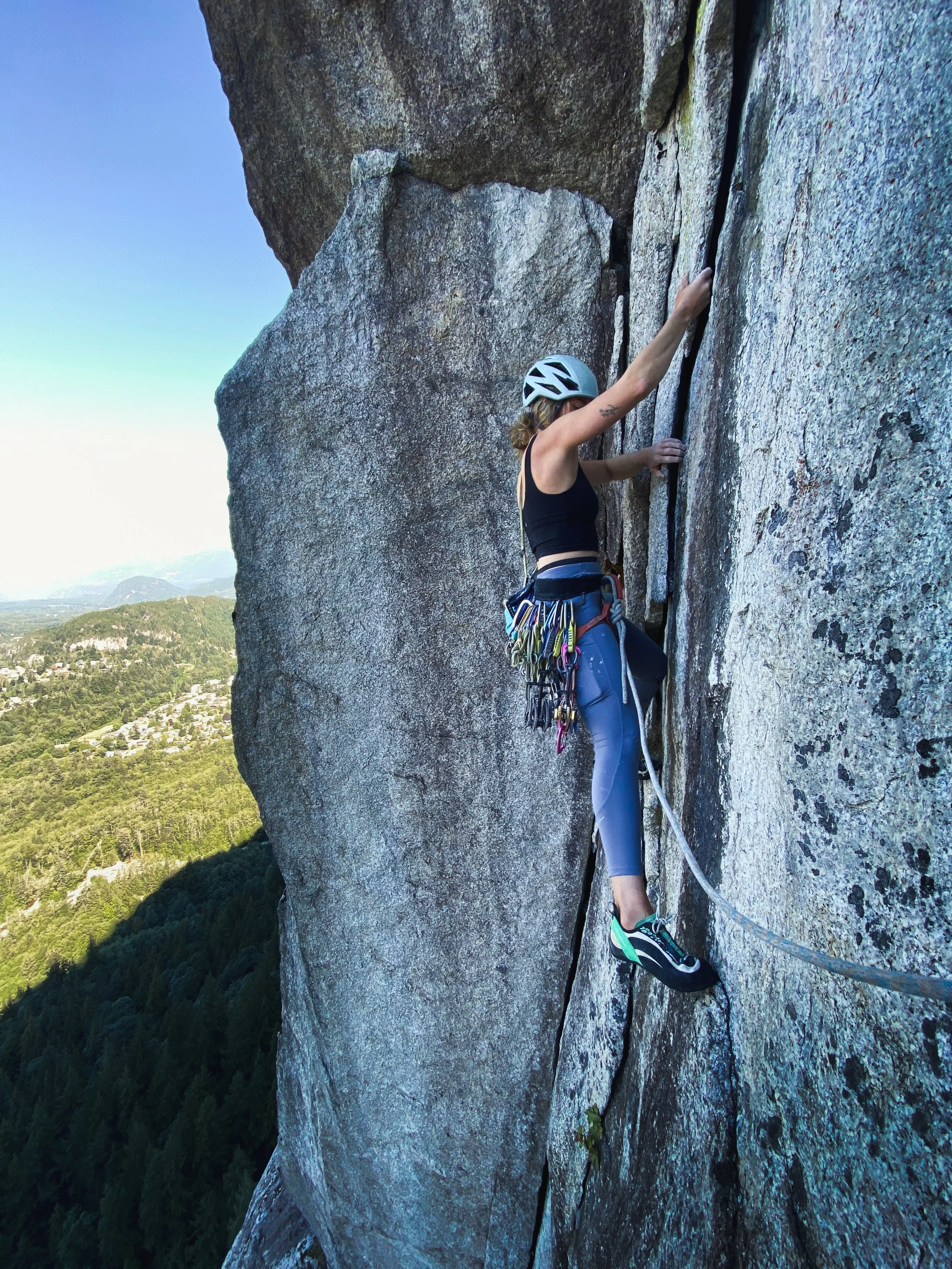 Women's+  Trad Climbing Course