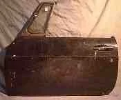 MGB door, left hand - used, not repaired