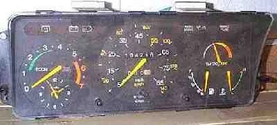 SAAB 900 T, Instrument Cluster, 104, 210 km