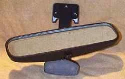 SAAB 9000 (1991) rear view mirror and lamp