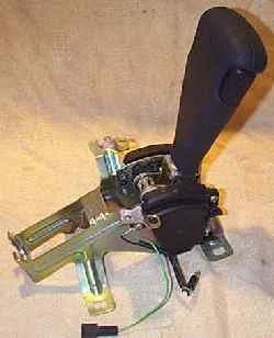 SAAB 9000 (1991) gear selector and both switch assemblies