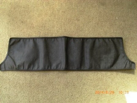 Rear Bulkhead Hardura for Square Underseat Hardura, XKE Roadster Series 1 & 2 '61 to '62