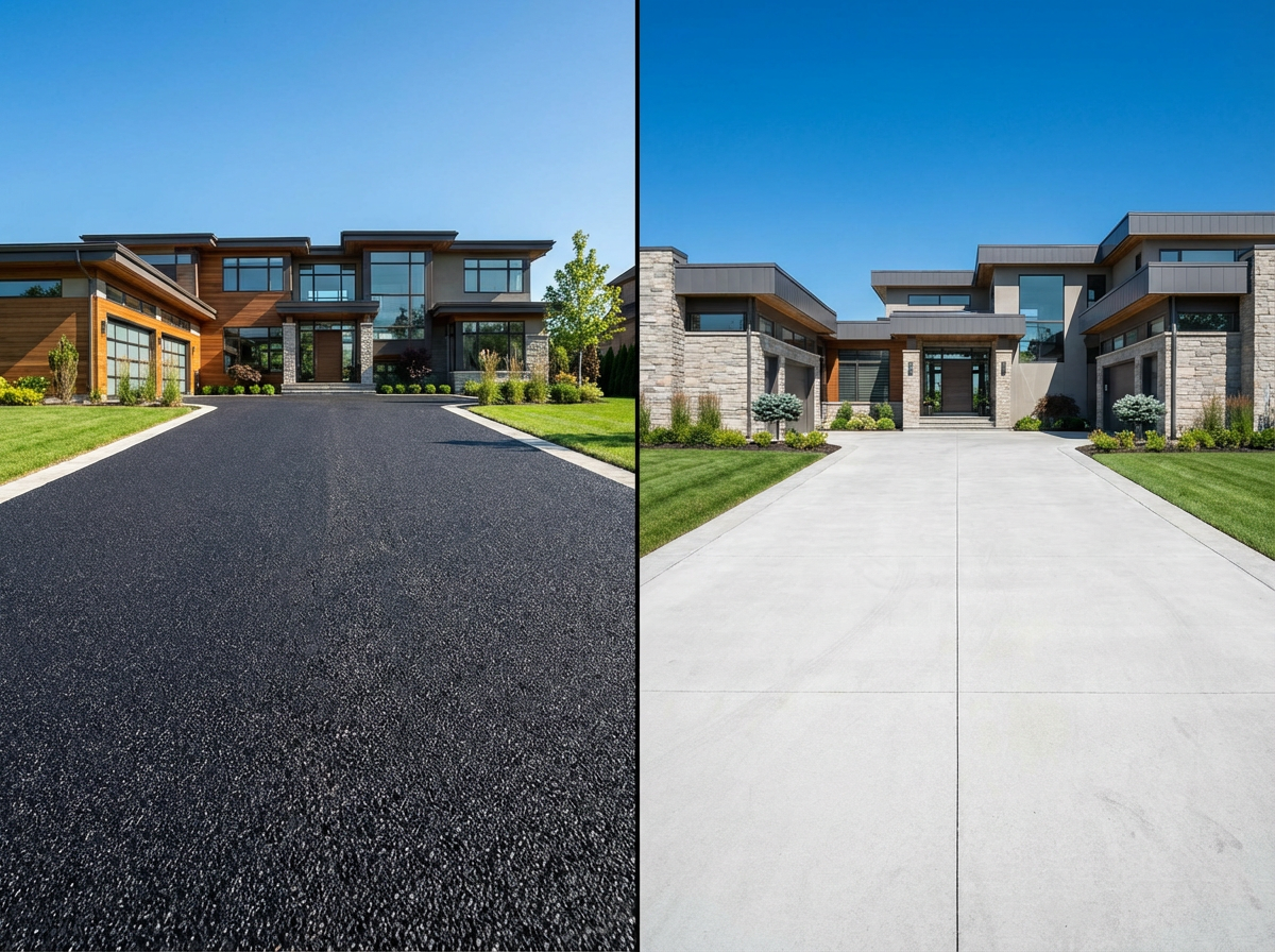 Is Asphalt Driveway Cheaper Than Concrete?