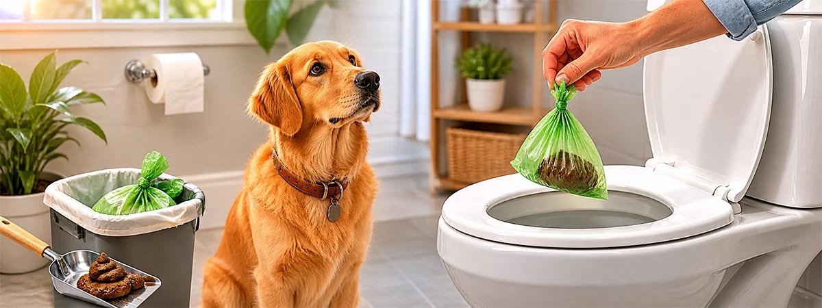 Can You Flush Dog Poop Down the Toilet?