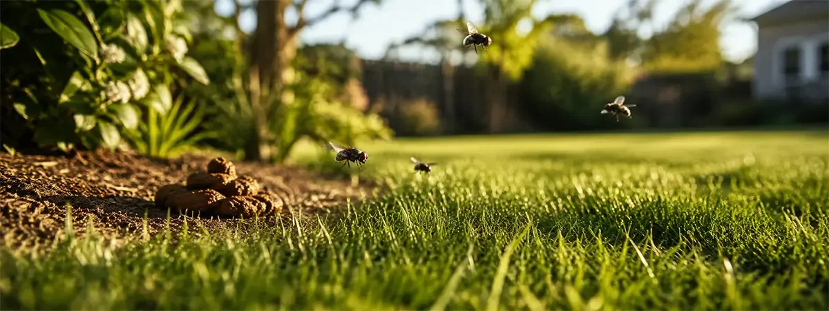 Why Flies Swarm Dog Waste in Summer