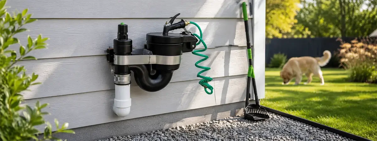 WasteAway Pet Waste Disposal System: Stop Storing Dog Poop in Trash