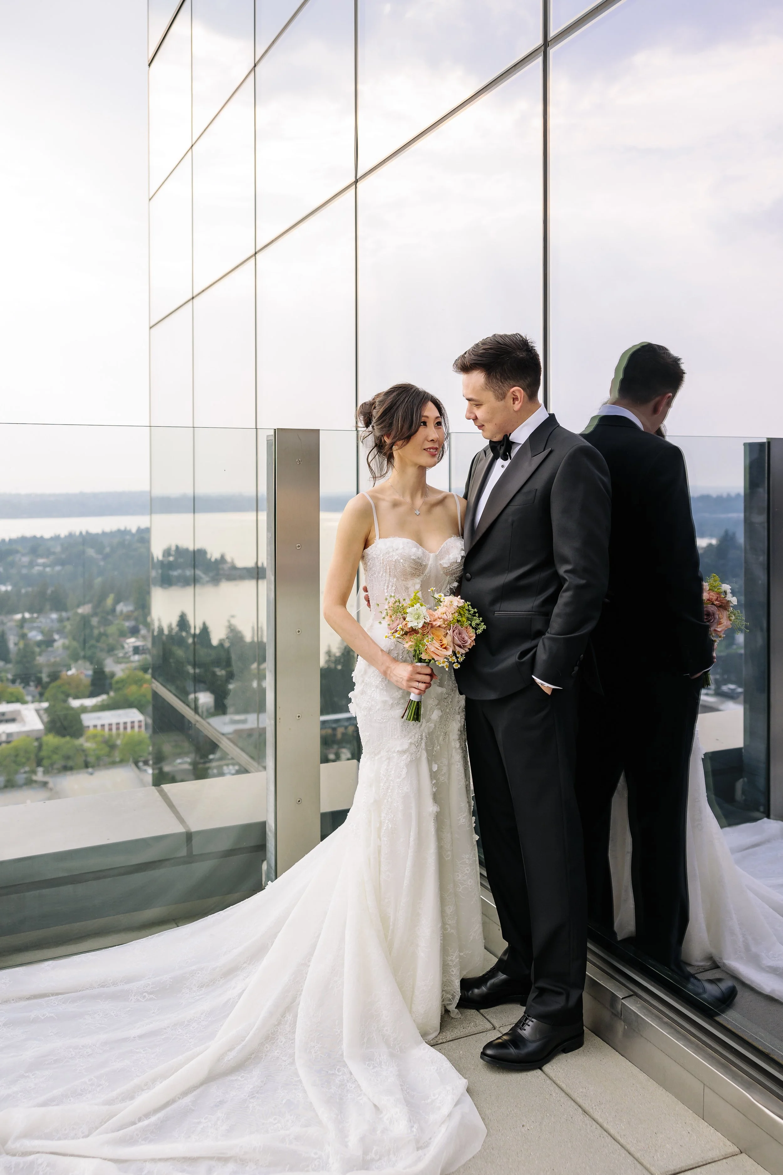 downtown vancouver wedding venue photos