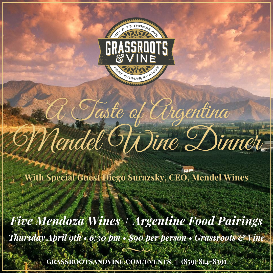 A Taste of Argentina: Mendel Wine Dinner