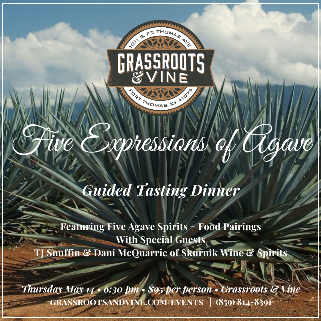 Five Expressions of Agave: Guided Tasting Dinner