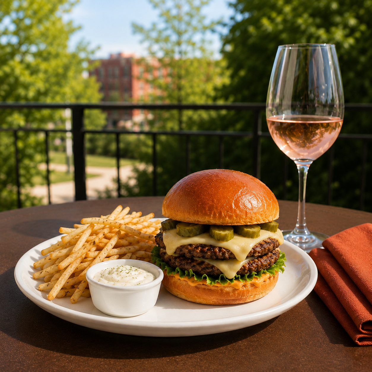 Bastille Day French Burger Soireé
