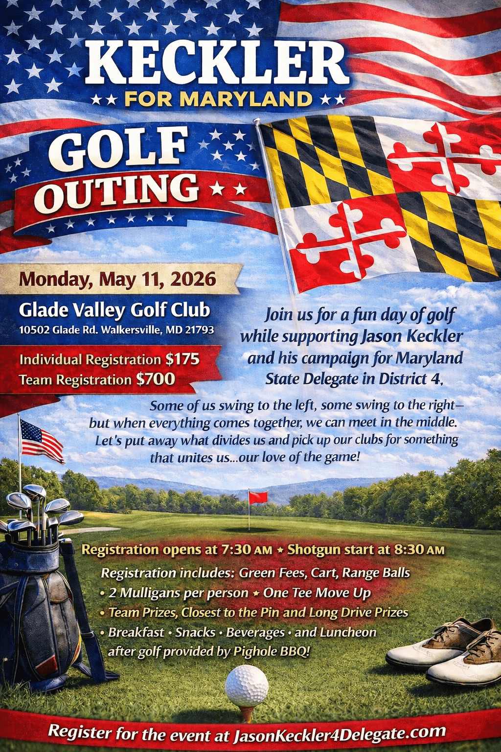 Keckler for MD Golf Outing