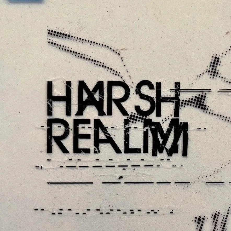 Harsh Realm Letraset wordmark