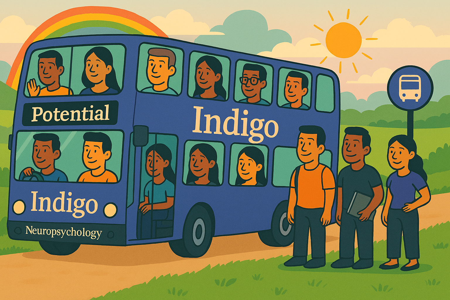 Indigo Bus - authentic, straightforward & human