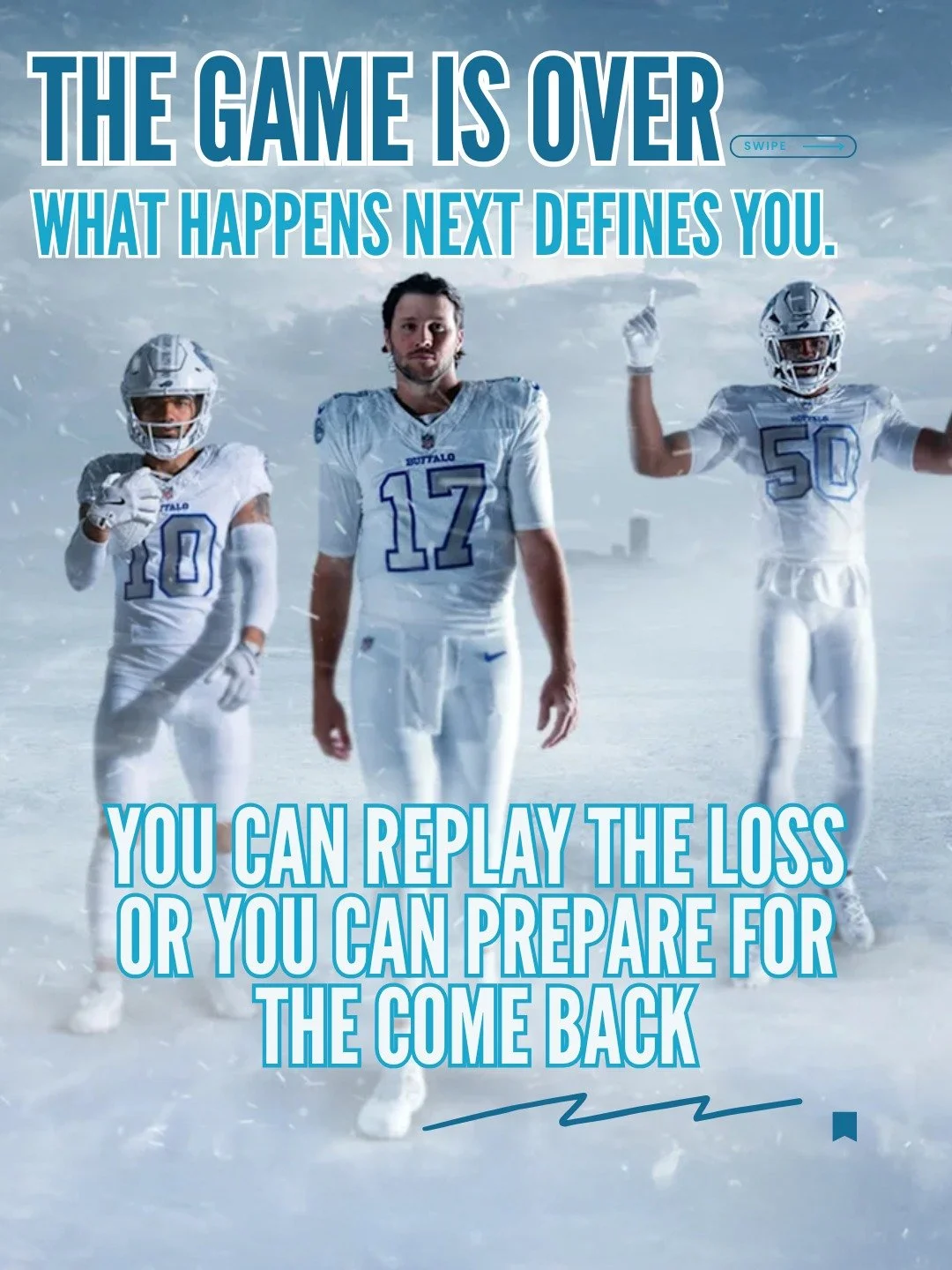 Last night&rsquo;s Bills game wasn&rsquo;t pretty. 😬
They didn&rsquo;t show up as their best selves &mdash; and every fan felt it.

But here&rsquo;s the truth: even the best teams have bad nights.
The difference between staying stuck and moving forw