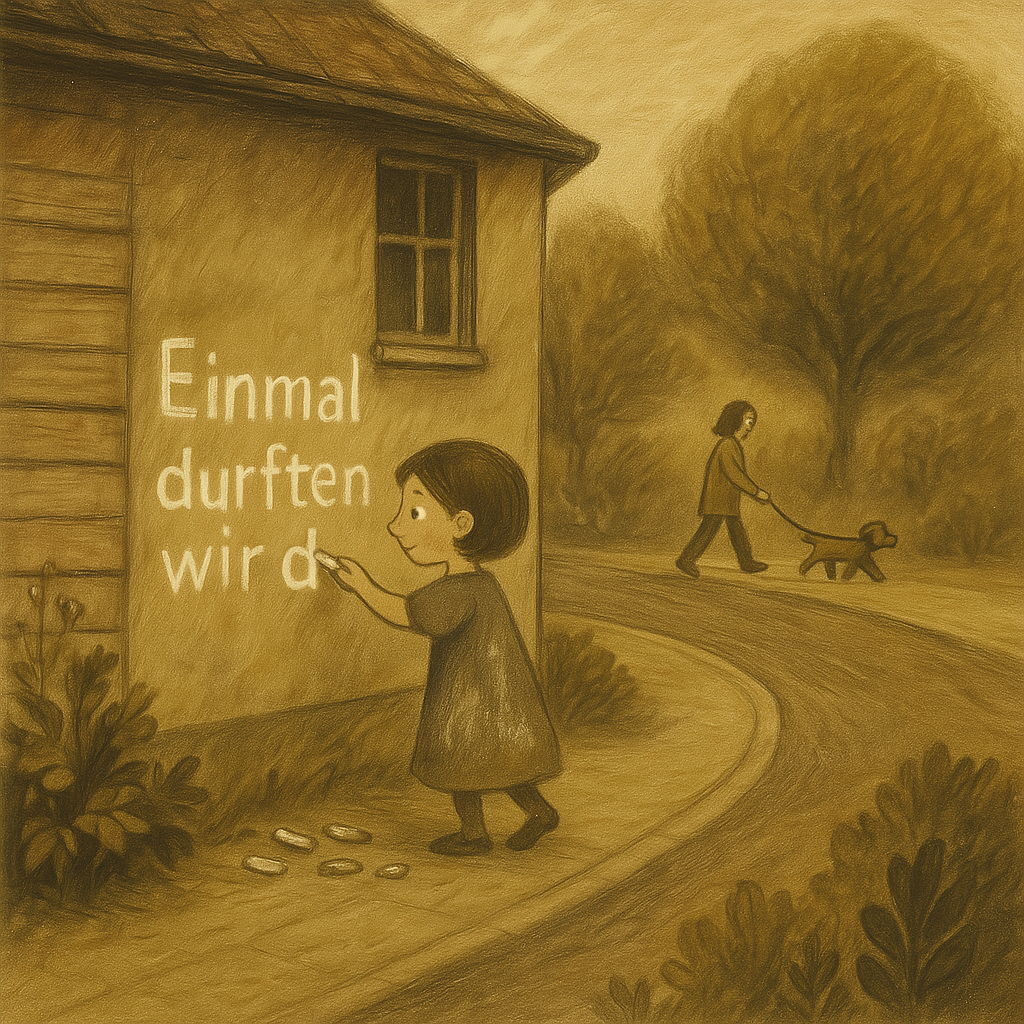 EINMAL DURFTEN WIR DAS!