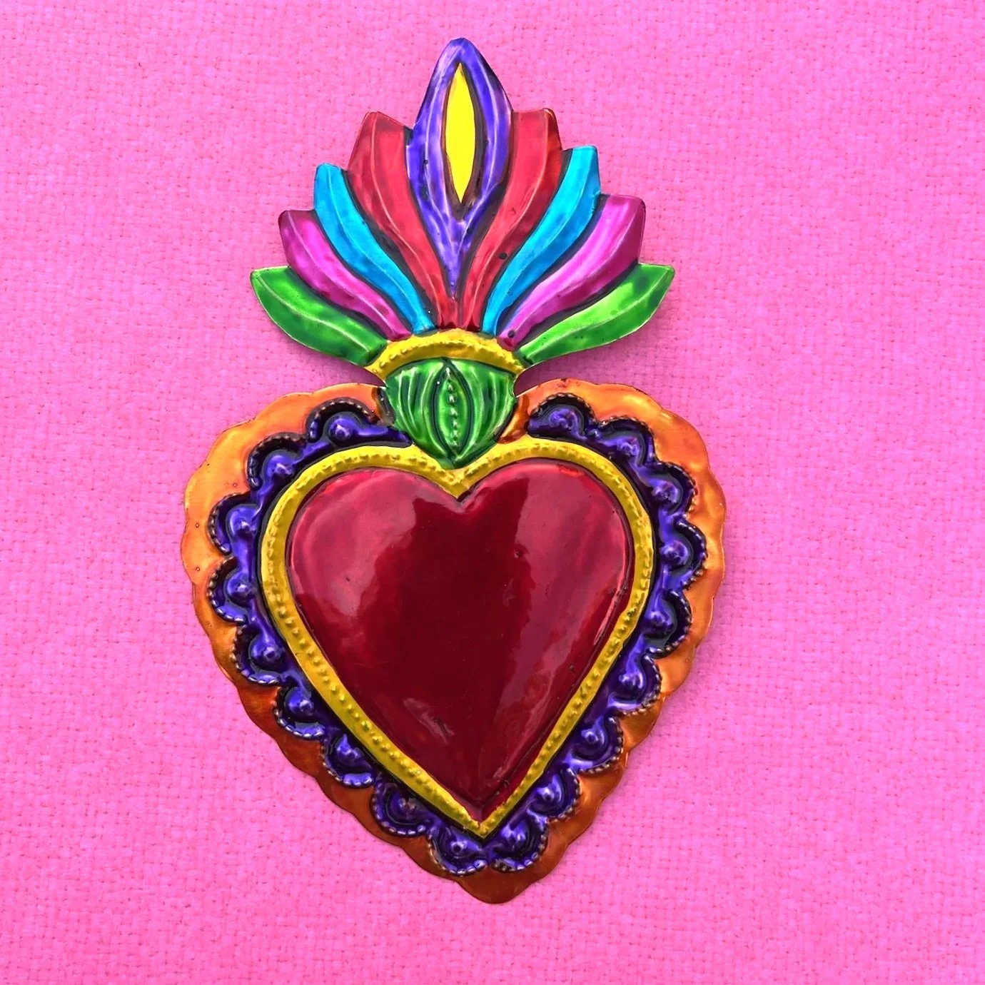 Colorful Milagro Heart