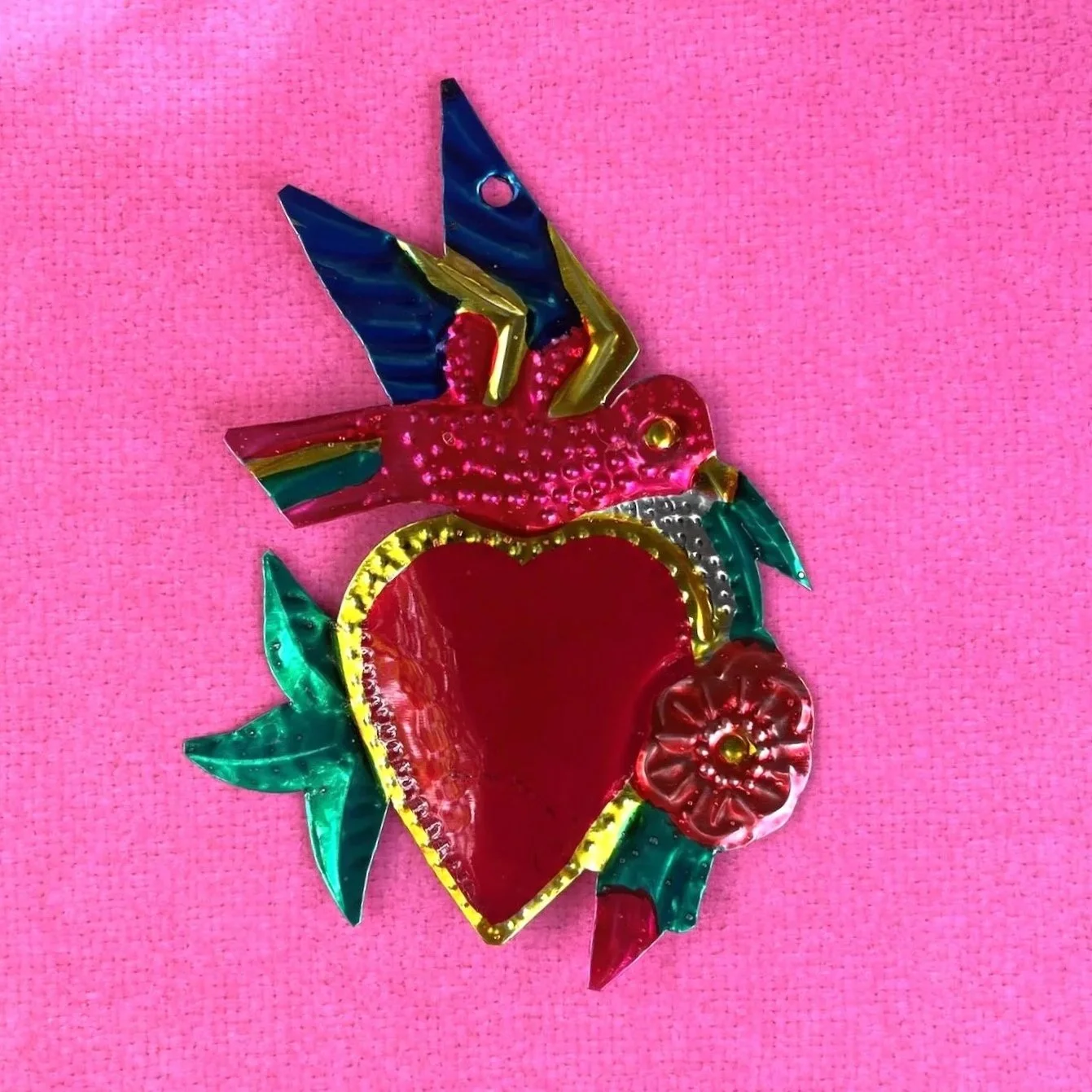 Colorful Milagro Heart