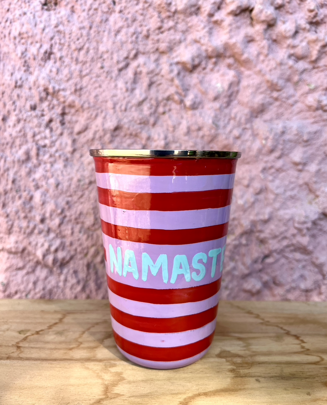 Indian Tumbler | Namaste Red