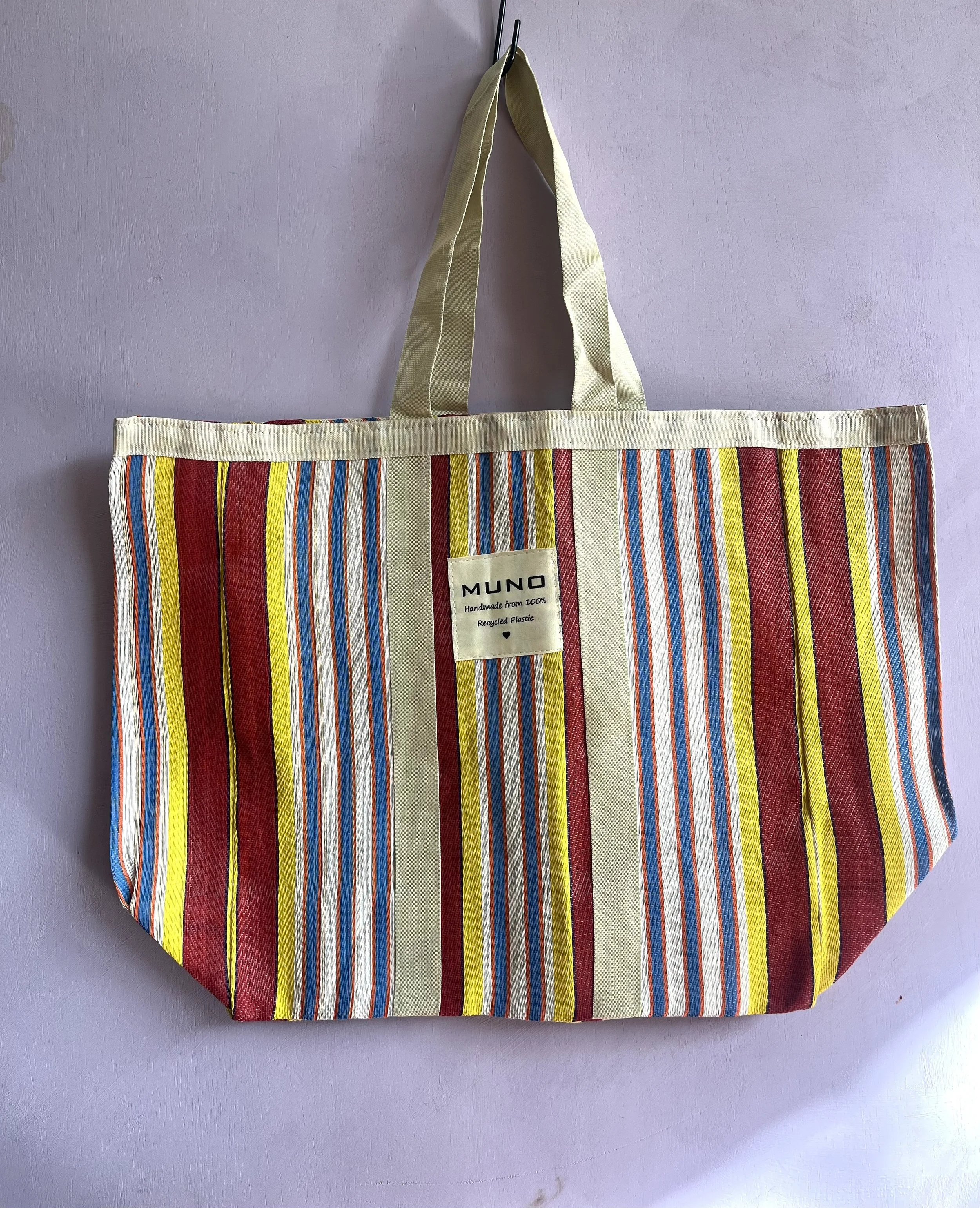 Handmade Recycled Nylon XL Bag