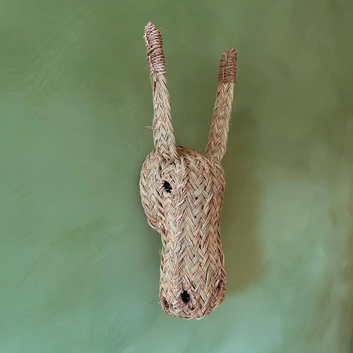 Woven Animal Head | Donkey