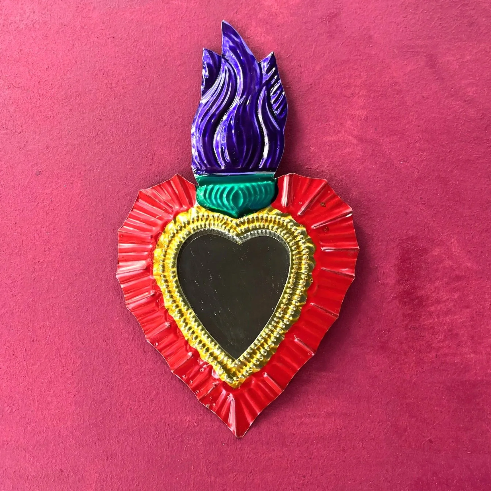 Heart Milagro with Mirror