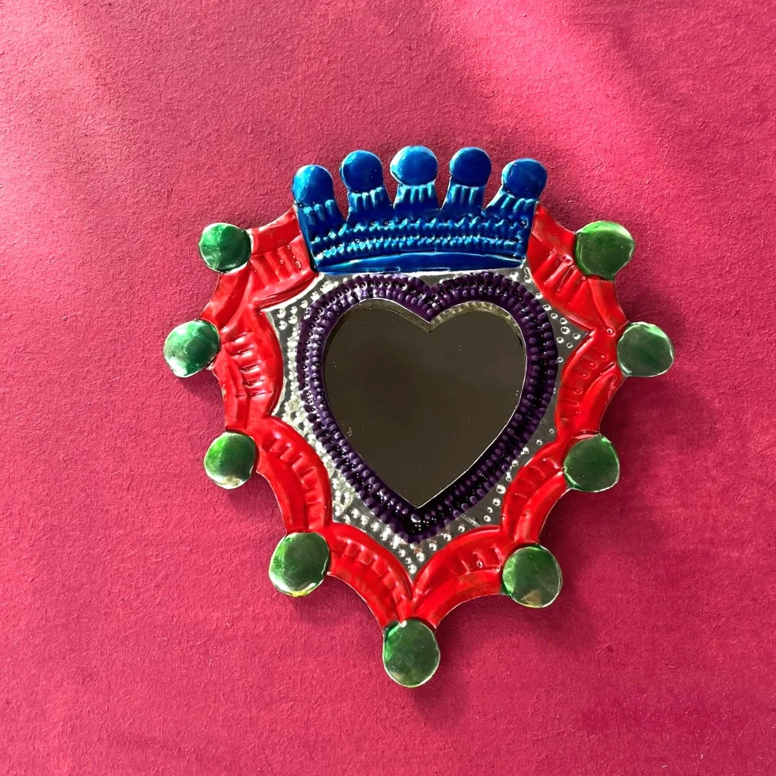 Heart Milagro with Mirror