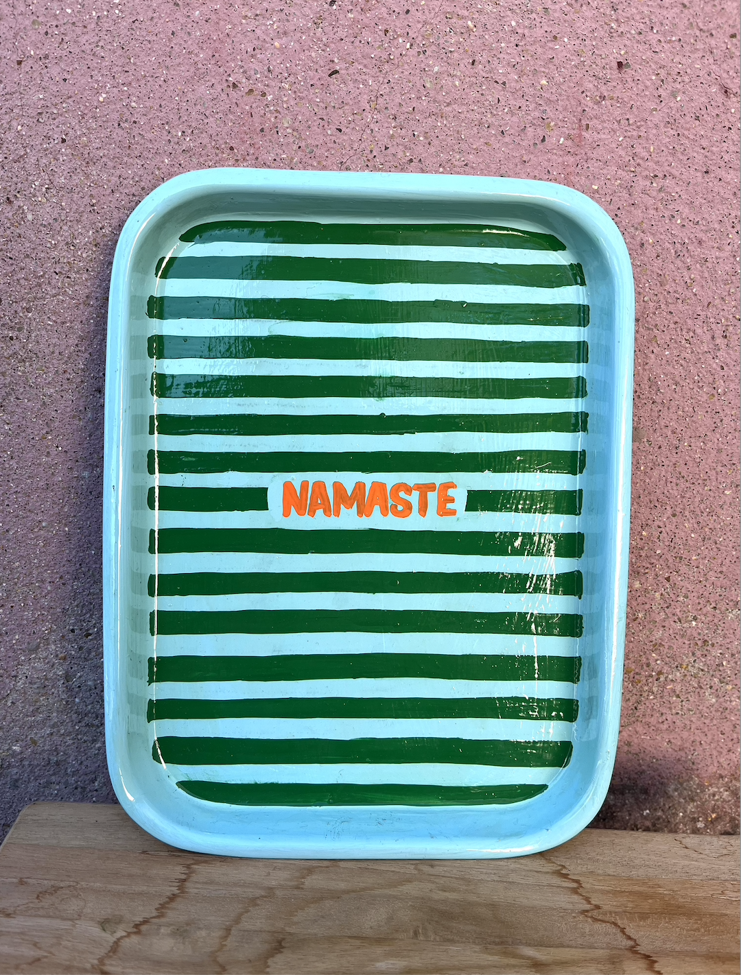 Rectangular Tray | Namaste Green